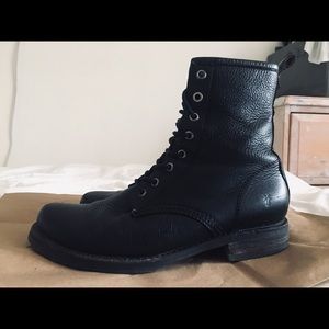 Frye Veronica combat boots